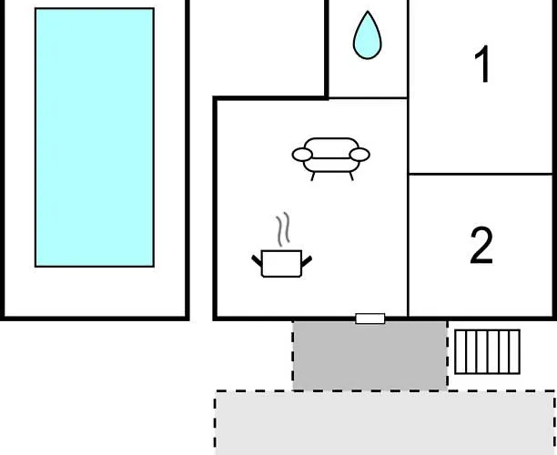 Two-bedroom In Διαμέρισμα *